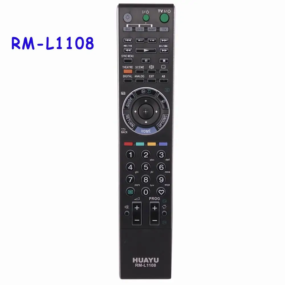 

New Replace RM-L1108 Remote Control For SONY LCD LED TV Controller With Backlight KDL-40XBR For SONY TV RM-ED033 RM-ED019 GA019