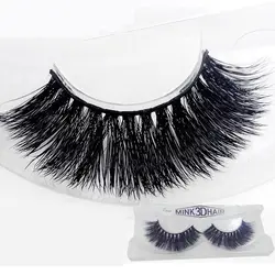 YOKPN Природные Толстые Поддельные Lashes норки ресницы Шарм большие глаза Красота макияж ресниц Черный Длинные грязный норки накладные ресницы