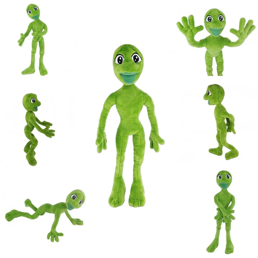 green alien toy