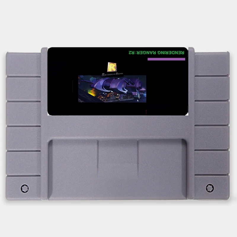 

Rendering Ranger R2 USA Version 16 bit Big 46 pins Gray Game Card For NTSC Game Player
