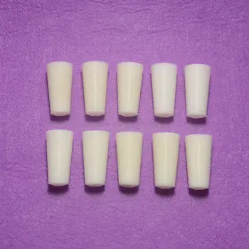 

14# Tapered Silicon Bung Stopper,Test Tube Hollow Plug Intake Hose,10PCS/LOT