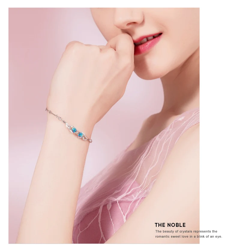 Luxury Austrian Crystal Bracelet Colorful Cube Bracelets  (9)