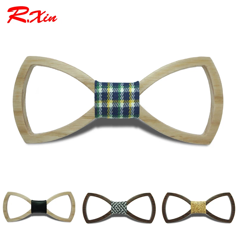 Image 2016 European Fashion Hollow out Personality Accessory Geometric Design Cheap Good Wood Hip Hop Bow Tie For Men Wooden Bow tie