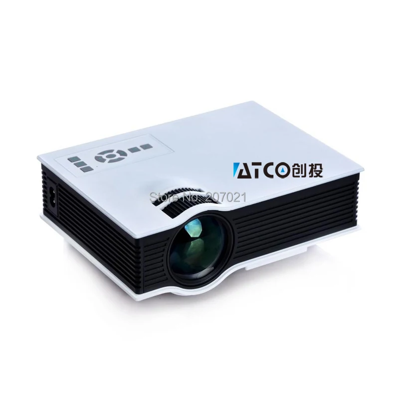 

Genuine UC40 mini projector HD 3D Multimedia Led Mini projector HDMI Micro AV LCD Digital Video Pocket game beamer Projectr ATCO