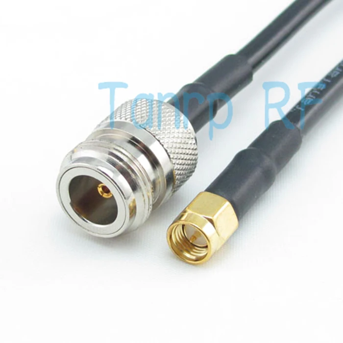

Freeshipping! 6FEET RF Pigtail coaxial jumper 2M RG58 cable N female jack to SMA male plug 200CM Wholesale