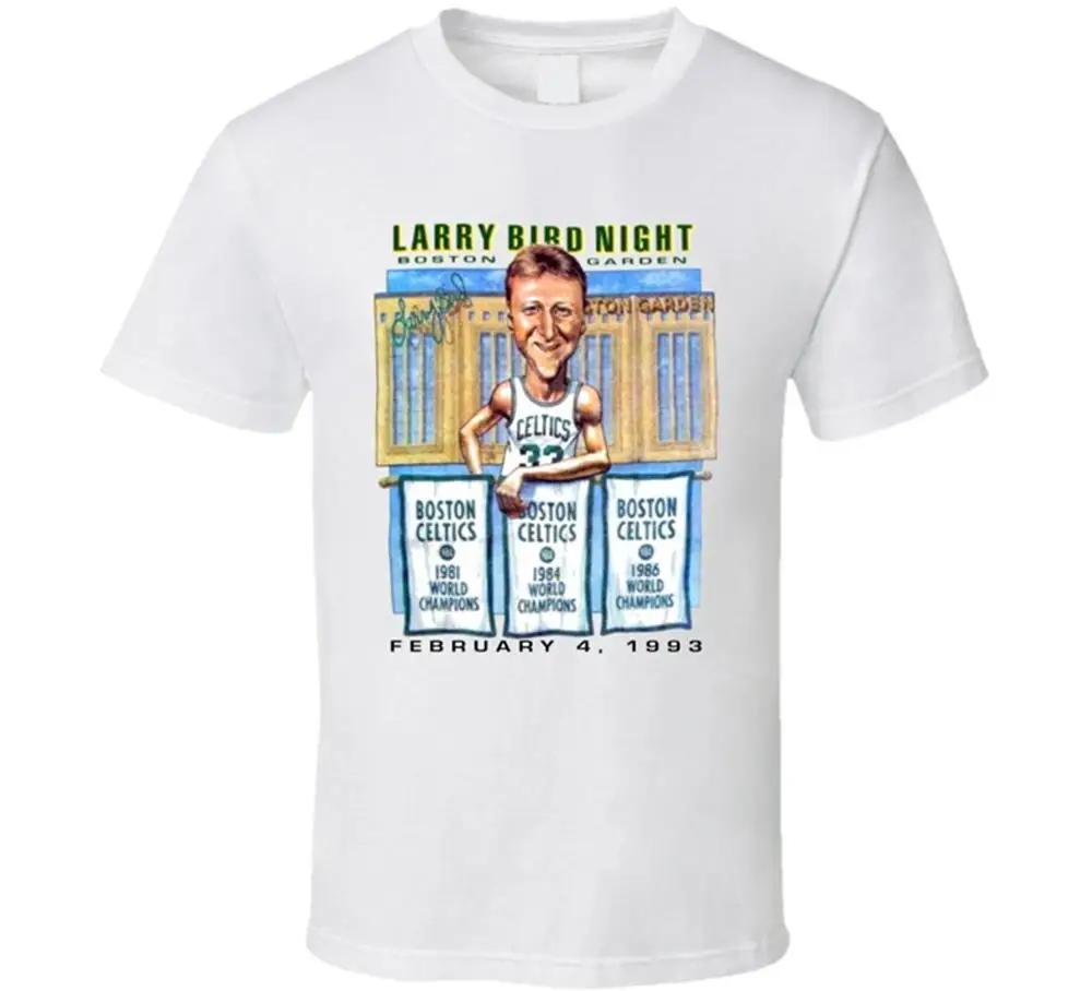 vintage larry bird shirt