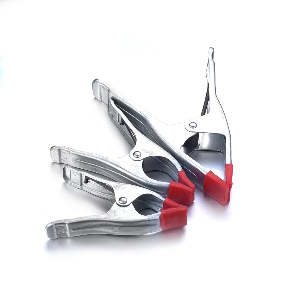 3Pcs/Lot 6'' 7'' 9'' A shaped Strong Spring Wood Clamp Clip Depth 65mm 75mm 90mm Woodworking