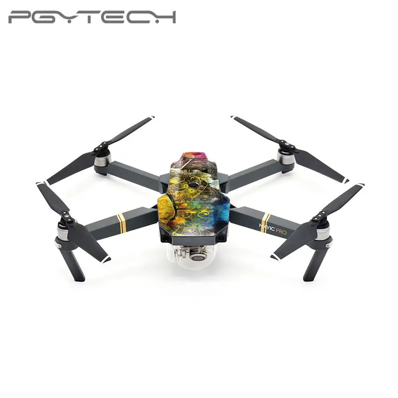 PGYTECH наклейки на тело дрона для DJI Mavic Pro & Platinum Drone Защитная пленка дистанционного