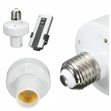 E27 электронный Беспроводной дистанционного Управление держатель для лампы осветительного прибора Кепки розетка переключатель Перевозка груза падения 8,1