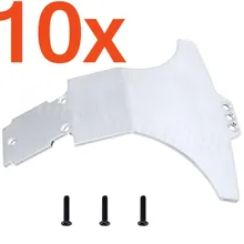 10pcs Aluminum Front Rear Bumper For RC 1 18 WLtoys A969 A969 B Spare Parts