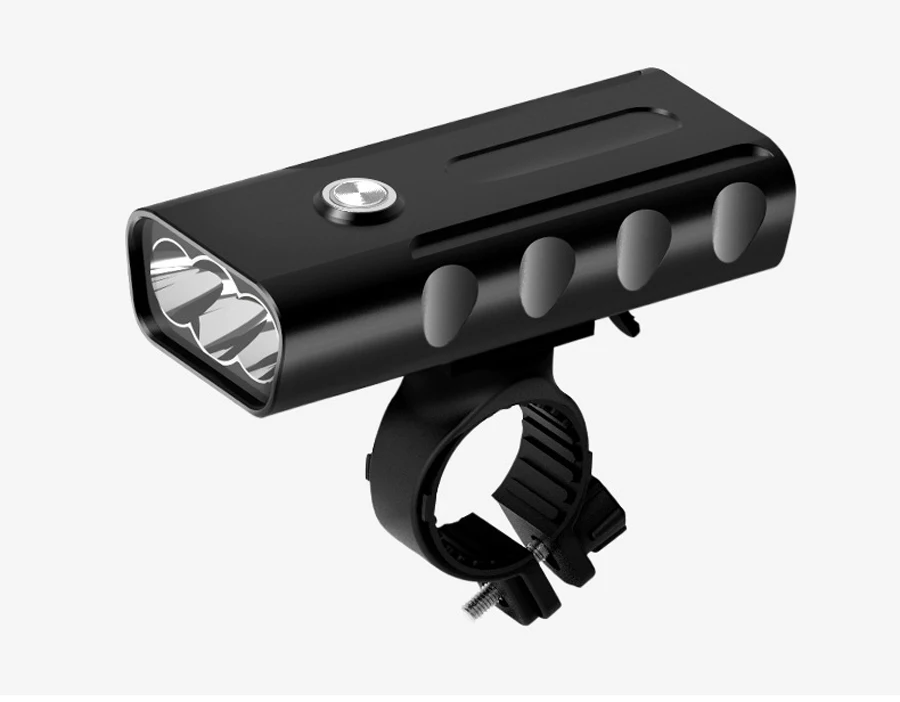 Top NEWBOLER 5200mAh Bike Light Kit T6 L2 Flashlight For Bicycle 2400 Lumen Led Lantern USB Headlight Mount Bracket Cycle Fornt Lamp 13