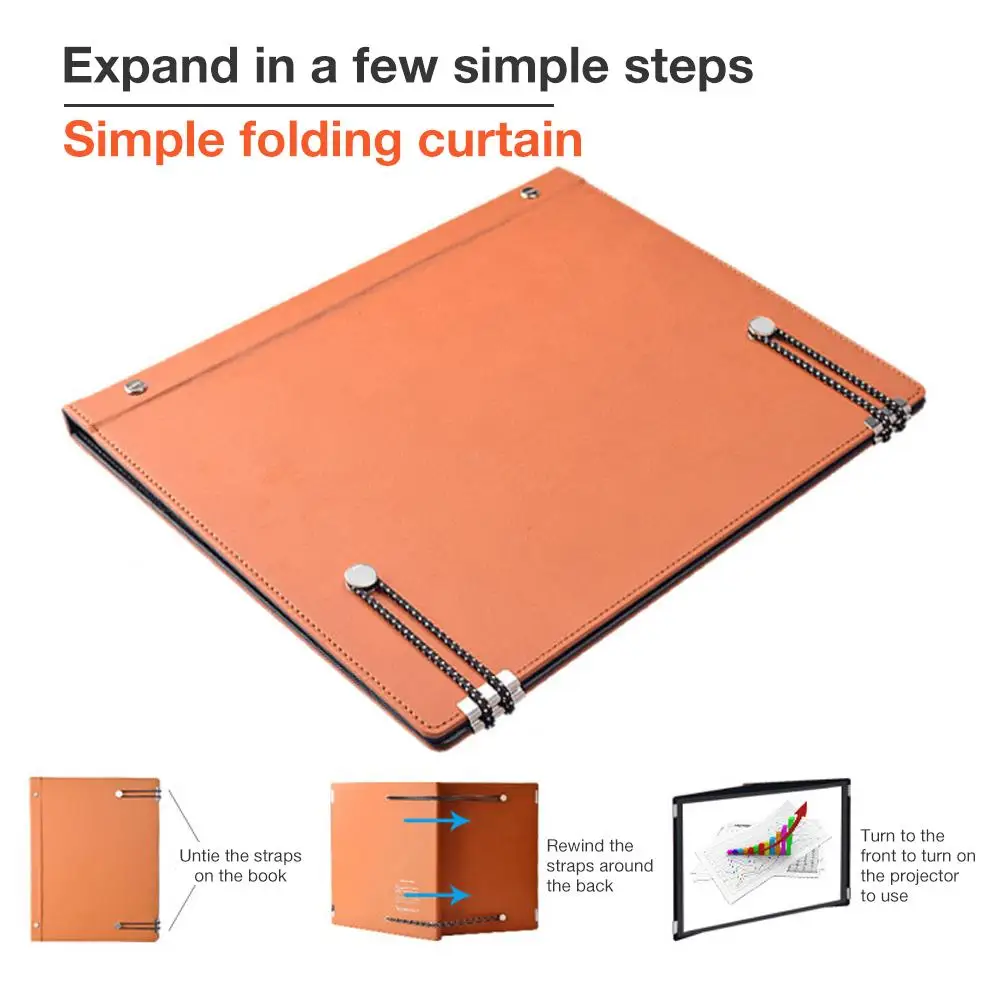 

20 - Inch Portable Outdoor Learning Entertainment Movie Table Screen Mini - Micro DLP Mini Portable Projector Screen Universal