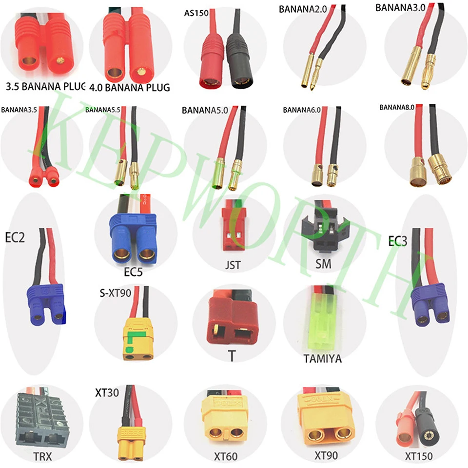 Провод с силикатной гелевой Батарея 4S 14,8 v 35C 60C 1300 1800 2200 2600 3000 3500 4500 5000 6000 мАч для автомобиля RC Самолет лодка вертолет автоцистерна