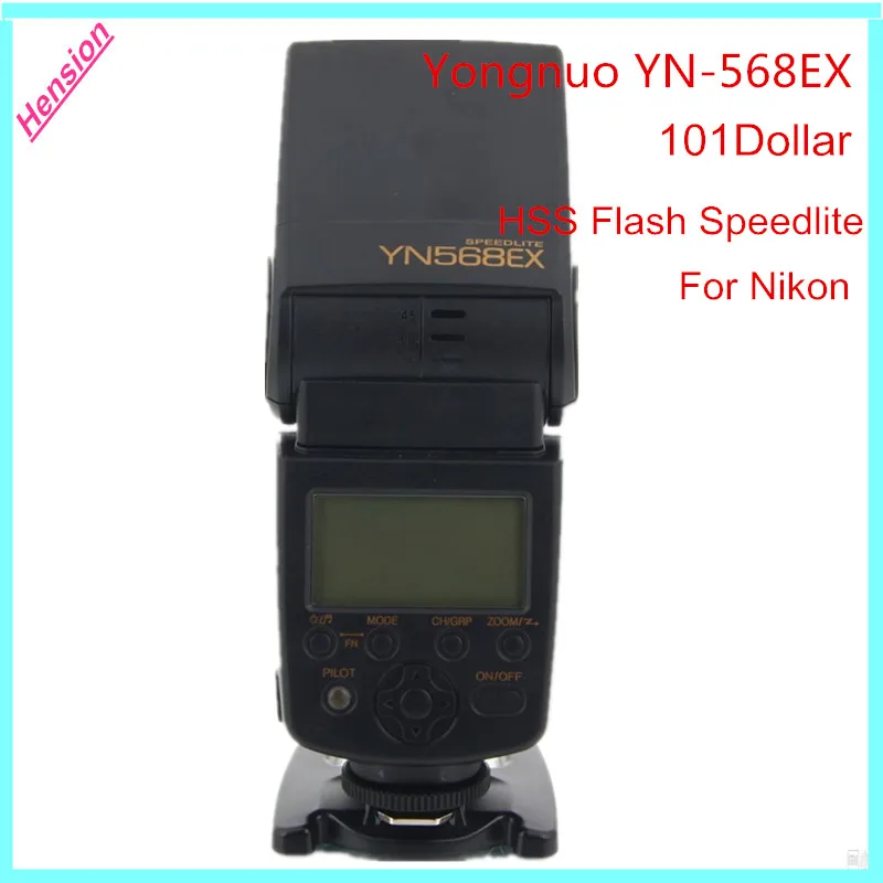

Yongnuo Wireless TTL HSS Flash Speedlite for Nikon D5200, D5100, D5000, D3000, D60, D40, D40x D750 D4 D7100 D7200 D3 D2