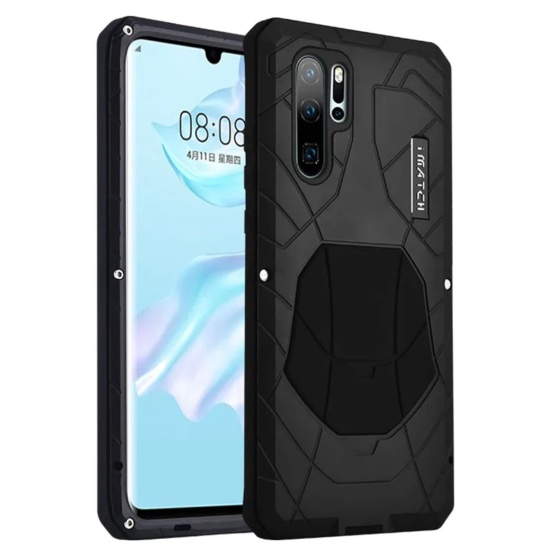 

for Huawei 30 Pro Case aviation Aluminum alloy metal+Silica back cover for huawei P30 Lite / P30 Phone cases