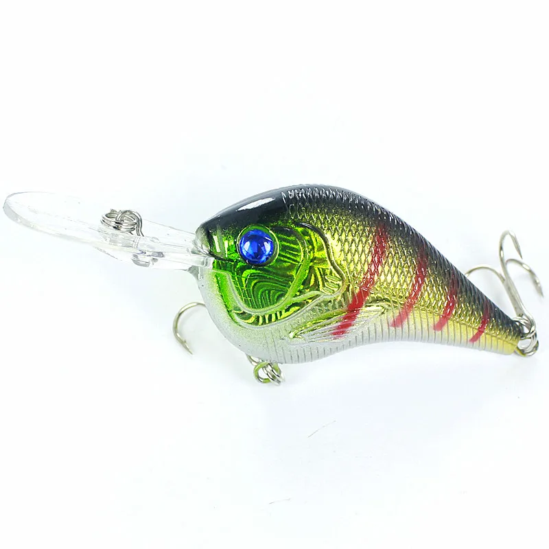 KKWEZVA 1 pc 9.5CM 11.2G brand fishing lures hooks VIB crankbaits Deep swim hard bait artificial ba