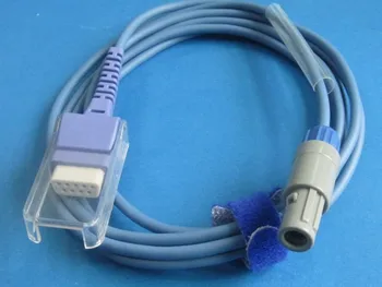 

6pin Creative PC9000 UP6000 Spo2 Sensor Extension Cable contec BIOCARE BM9000 spo2 adapter cable 2.4 Meter with 1year warranty