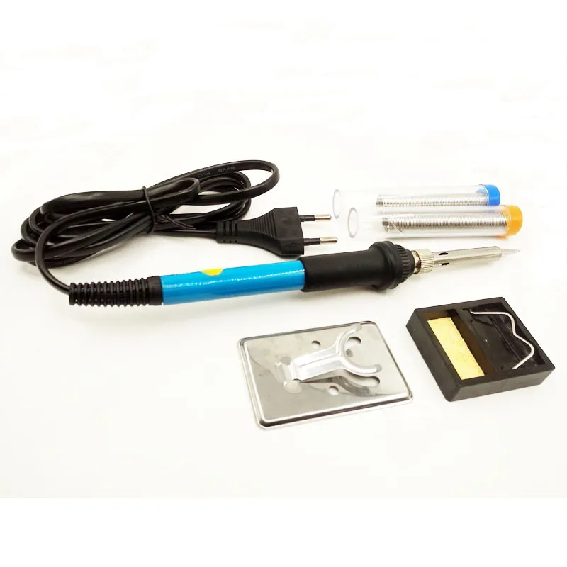 

60W 110V/220V Mini Electric Soldering Irons Temperature Adjustable Handle Heat Pen Soldering Iron EU US UK CN Plug Tool Set