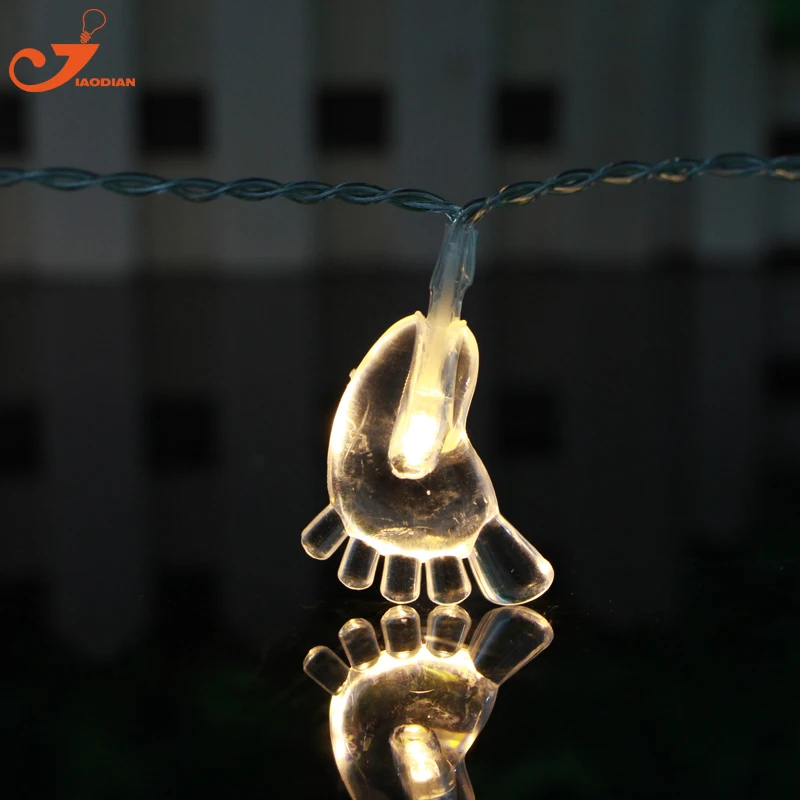 Foot lights Children toys lighting font b shoes b font string lights home font b party