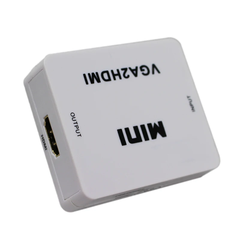 1 шт. преобразователь из VGA в HDMI Женский с аудио портом использовать USB кабель для