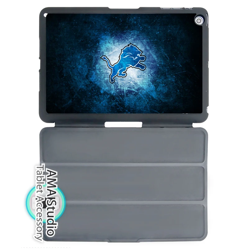 Detroit lions football sportsmart folio cover case for apple ipad mini
