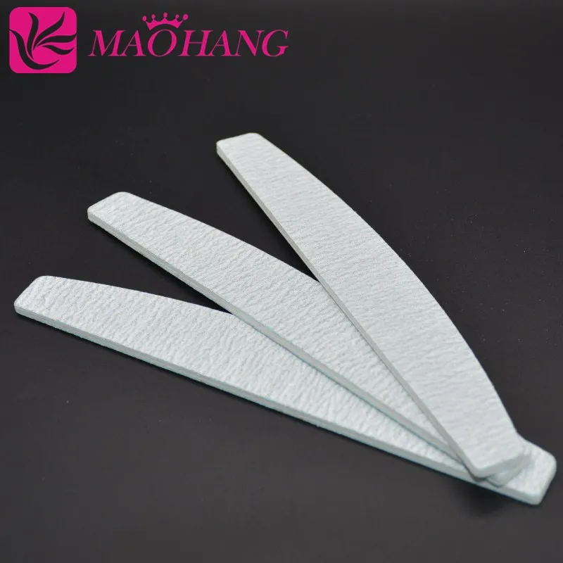 MAOHANG 3 шт./лот Beauty 100/180 акриловый УФ-гель банан серая почта пилка для ногтей