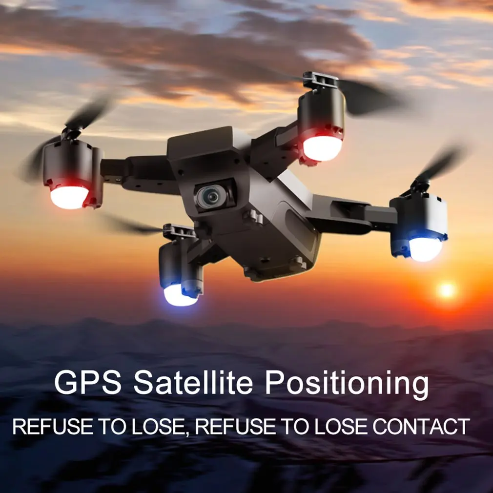 

Altitude Hold RC Quadcopter Portable RC Model S20 6 Axles Gyro Mini GPS Drone With 110 Degree Wide Angle Camera 2.4G