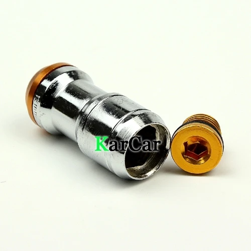 20 шт./компл. 12x1.5 Гайки Anti Theft ключ безопасности автоматическая блокировка формула
