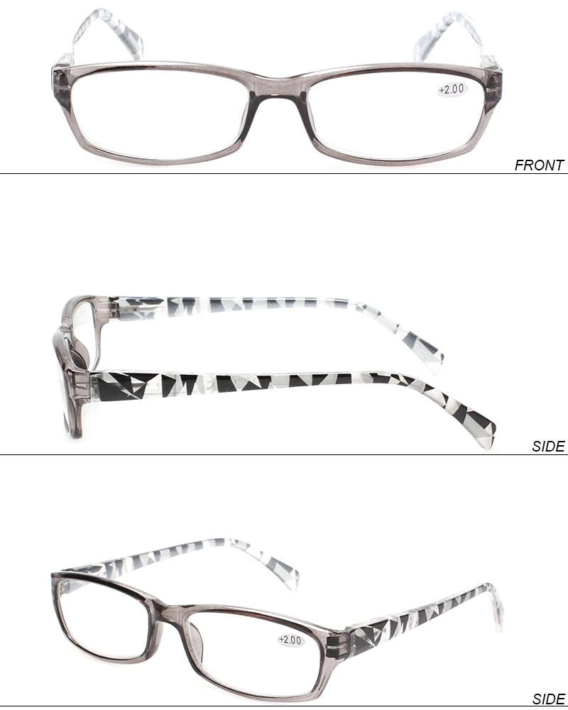 5 пар модных печатных очков для чтения для женщин весенние шарниры прямоугольные оправы качественные очки 0,5 1,75 2,0 3,0 4,0