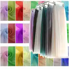 Мягкий тюль, сетчатая ткань, 160*500 см, для свадебного платья, ткань, сетка от комаров, однотонная Мягкая юбка-американка, вуаль, бальное платье, пачка