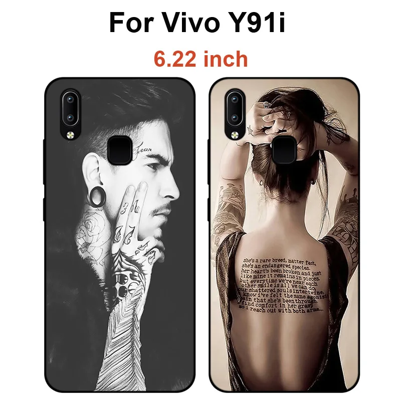 Красивый чехол для Vivo Y91i мягкий силиконовый накладка VivoY91i телефона 6 2 дюйма Y 91i