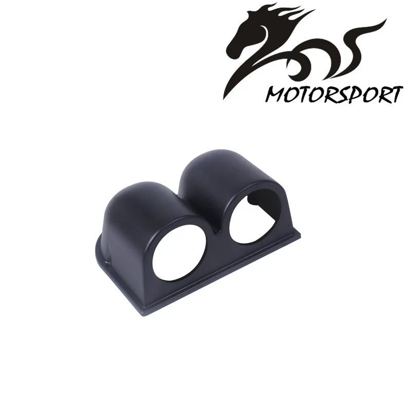 Free Shipping Double Dual Gauge Pod 52mm 2 Holes Gauge Pod Gauge Cup Dash Pod Mount Holder Plastic Holder Auto Car Meter