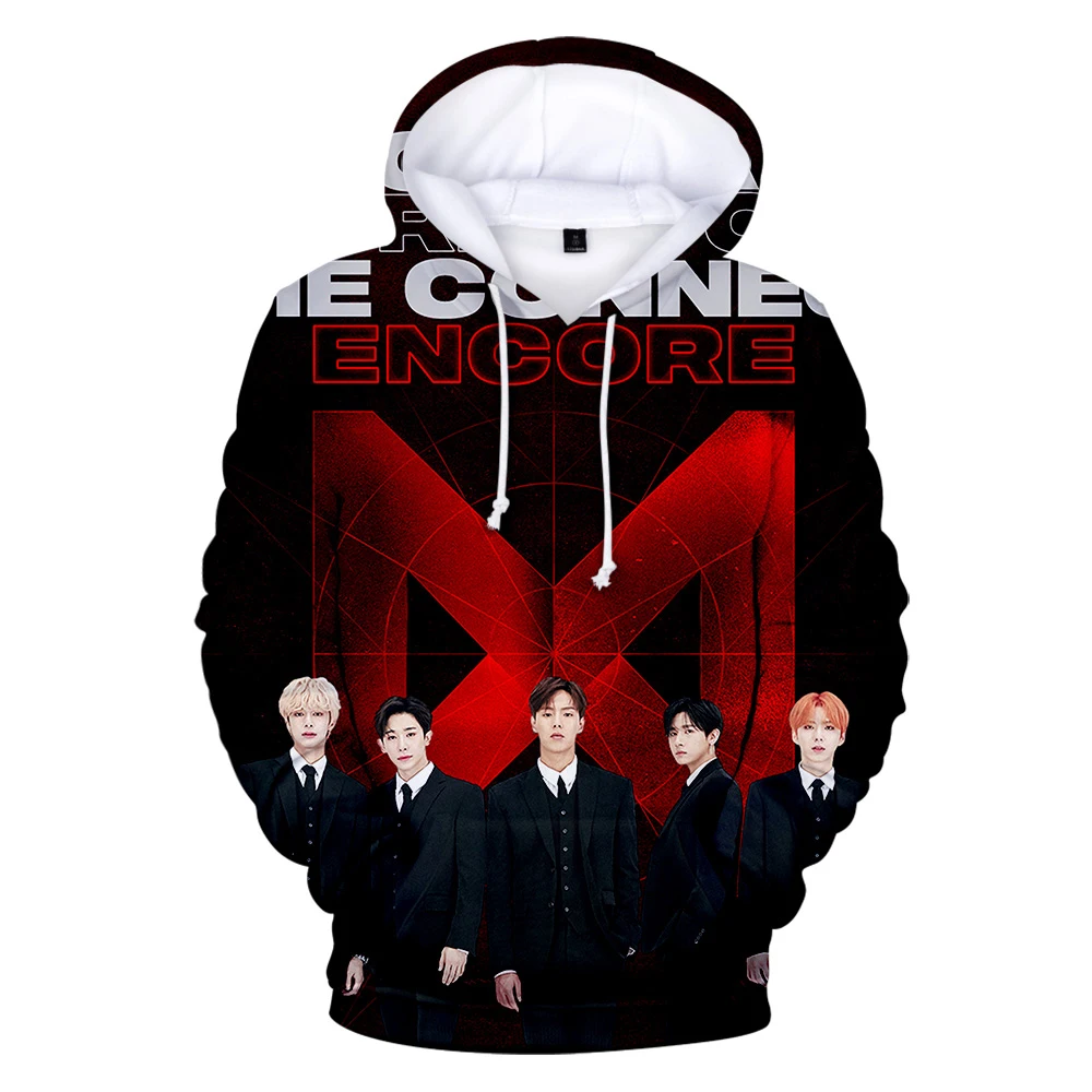 Новые толстовки Aikooki MONSTA X 3D для мужчин и женщин модная новая стильная толстовка в