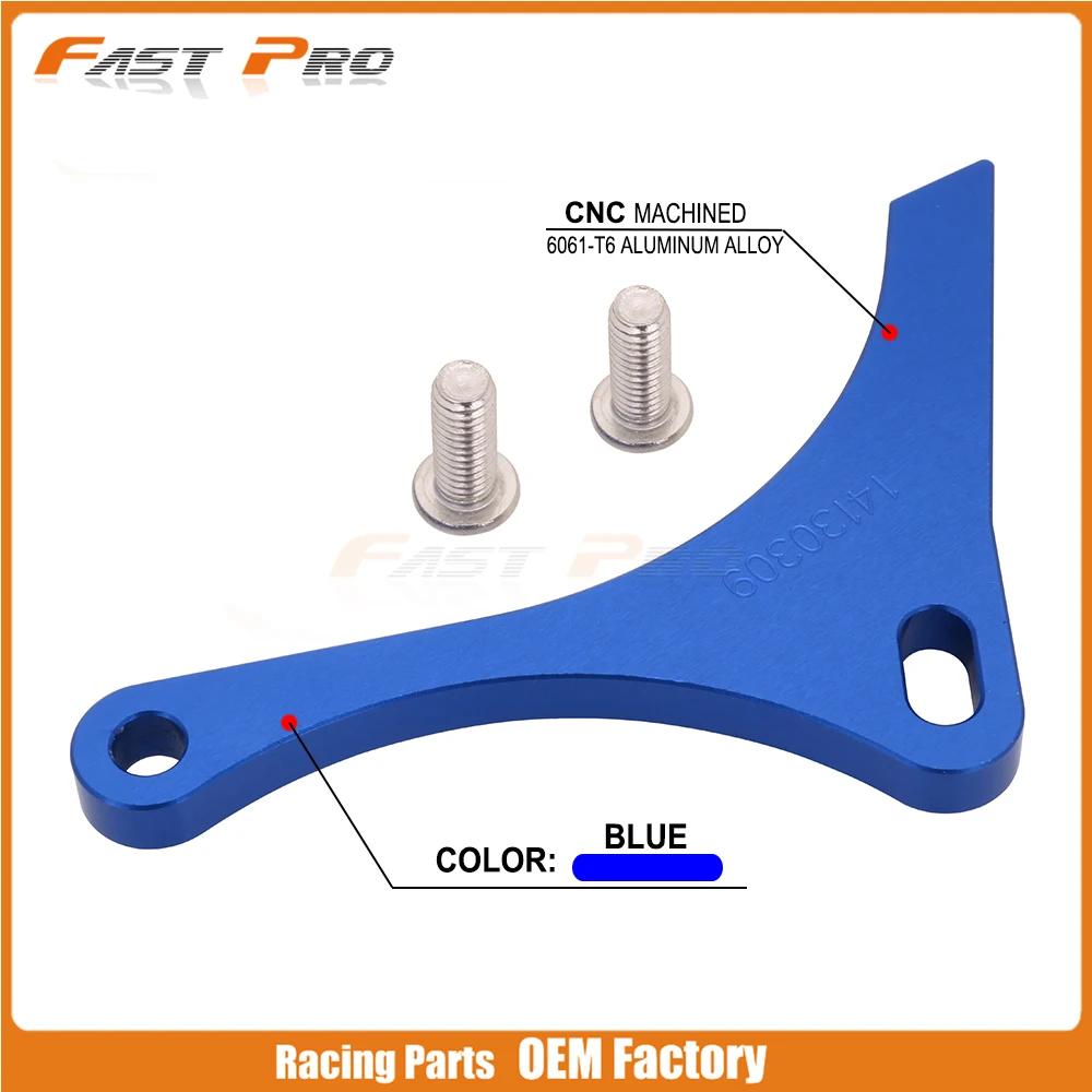 Engine Case Saver Case Protection CNC Billet Aluminum Chain Guard Sprocket For Yamaha YZ250F WR250F 2001-2013 Blue