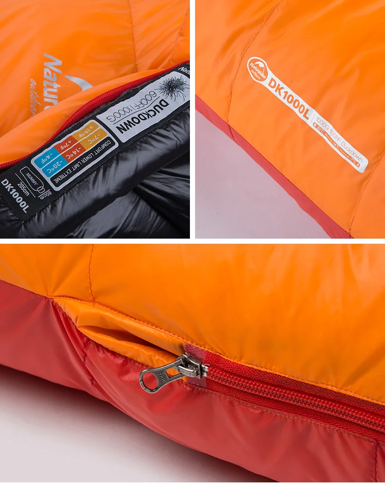 Saco de Dormir Múmia ao ar Naturehike Livre Super Leve Inverno Nh15d800 k 9 Esporte e Lazer