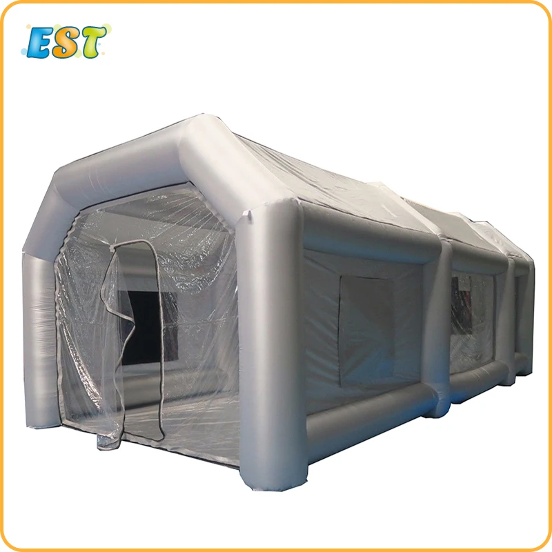 

4*4*2.8m Portable Inflatable Spray Paint Tent For Car,Inflatable Paint Booth,Inflatable Spray Booth For Car Wash