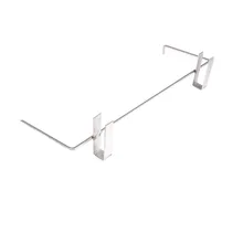 Защитная ручка для захвата пчелы вспомогательное устройство для пчеловодства 47 см Серебряный пчелиный улей Держатель рамы окунь сторона пчеловодства инструмент