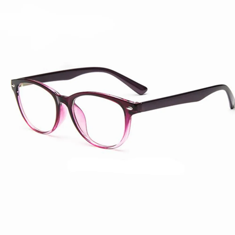 

new fashion big glass frame without lenses round eye glasses frame for women and men oculos de grau