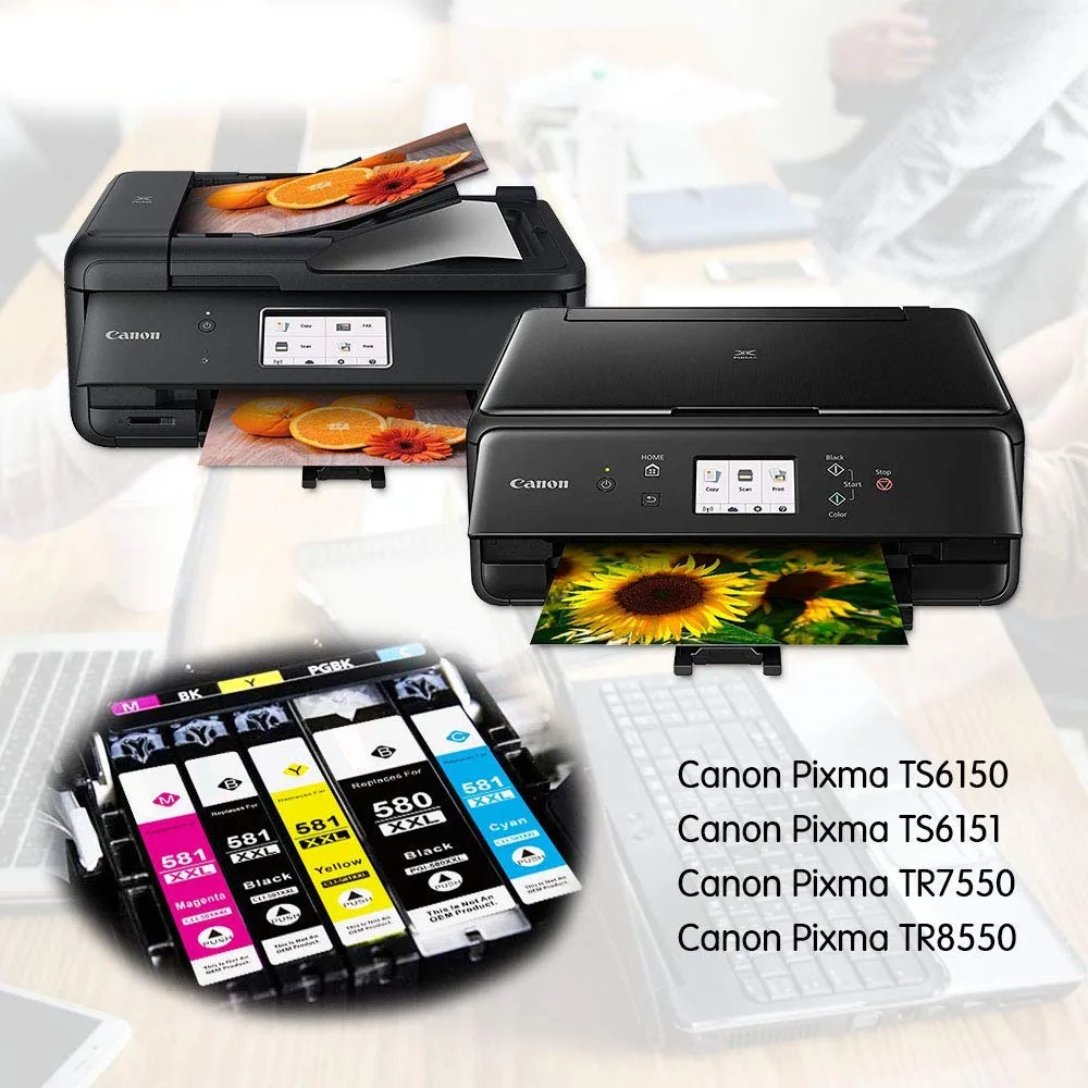 Чернильный картридж для принтера Canon PIXMA TR7550 TR8550 TS6150 TS6151 TS8150|Чернильные картриджи|