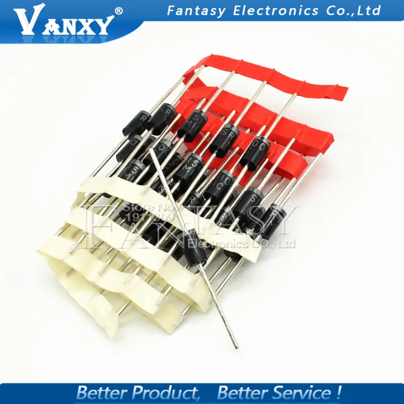 Выпрямительный диод HER108 HER208 HER307 HER308 HER508 SF16 SF56 SF54 FR307 FR607 DO 27 20 шт.|rectifier diode|diode rectifier |
