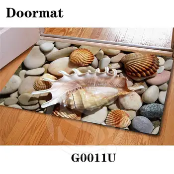 

Free Shipping beautiful stone Zen stone Custom Doormat Home Decor Bedroom Carpet Classic Durable Floor Mat SQ0630-P0092