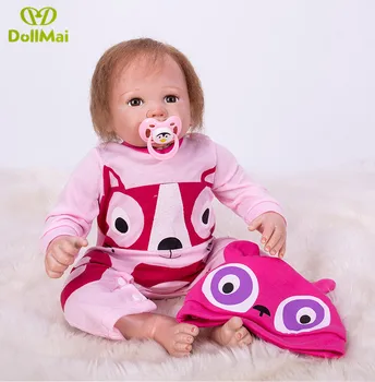 

Lifelike silicone reborn baby dolls 20"50cm real baby dolls reborn toys for children gift classic toy dolls bebes reborn