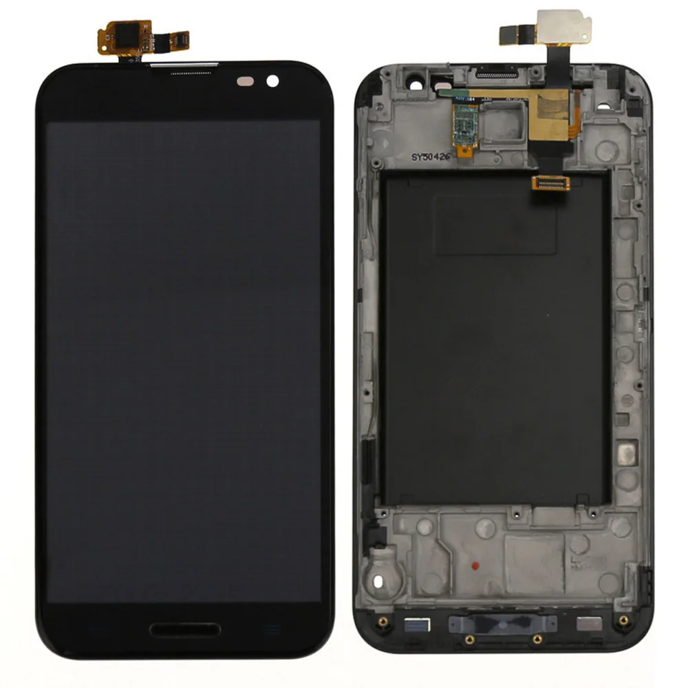 

Original Black Replacement LCD Display Screen And Touch Screen Assembly With Frame For LG F240 Smartphone + Tools Free Shipping