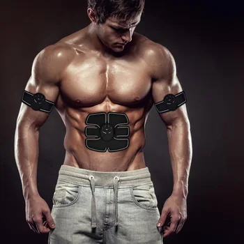 

Body Slimming Massager EMS Muscle Training Stimulator Device Waist Abdominal Wireless EMS Gym Professinal Home Fitness Trainer