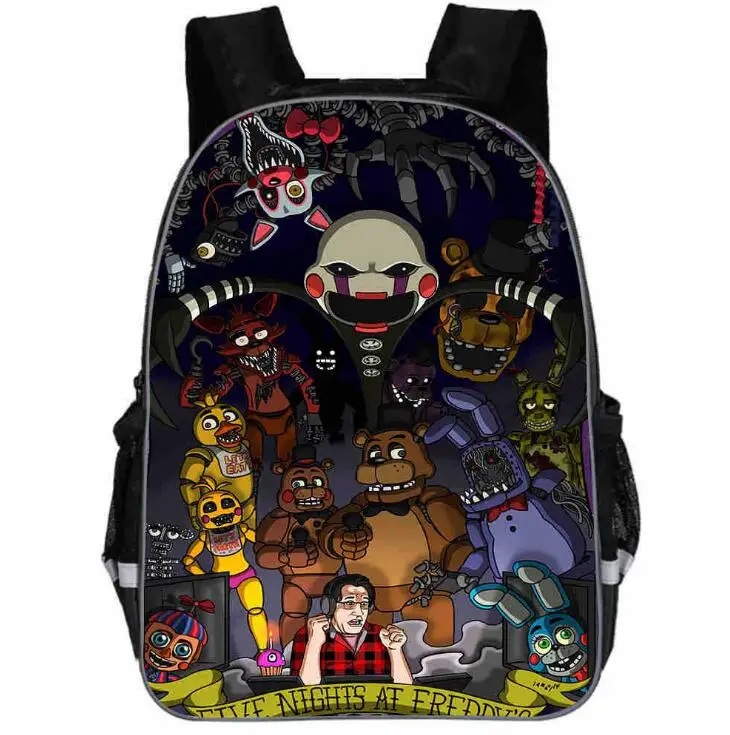 Рюкзак Five Nights at Freddy для женщин и мужчин FNAF школьные сумки подростков Детский