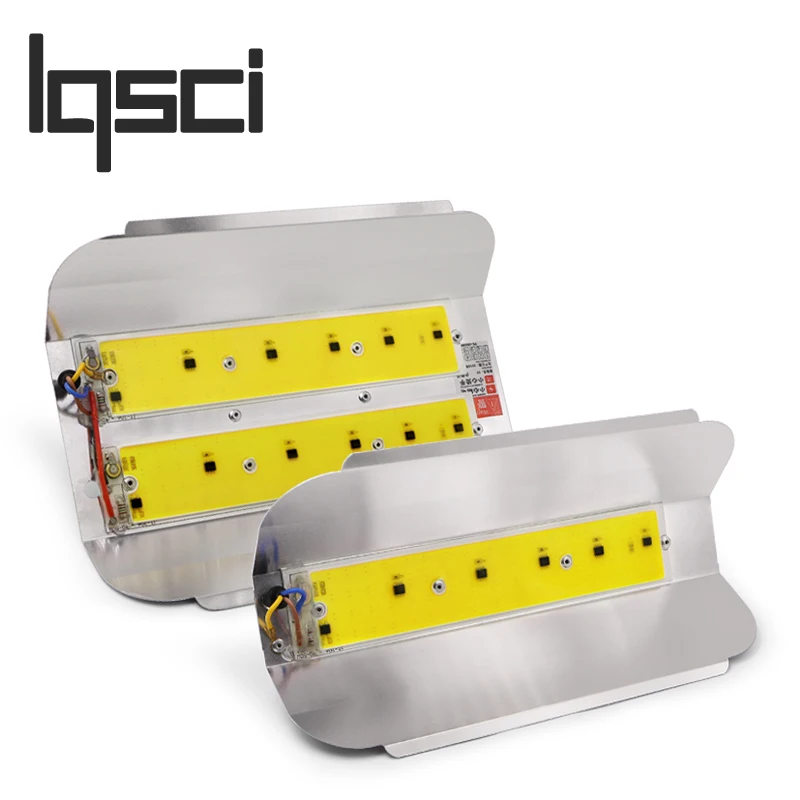 

LQSCI 50W 100W COB Simple floodlight Flood Light 220V LED Spotlight Refletor LED Outdoor Lighting Gargen Lamp newest