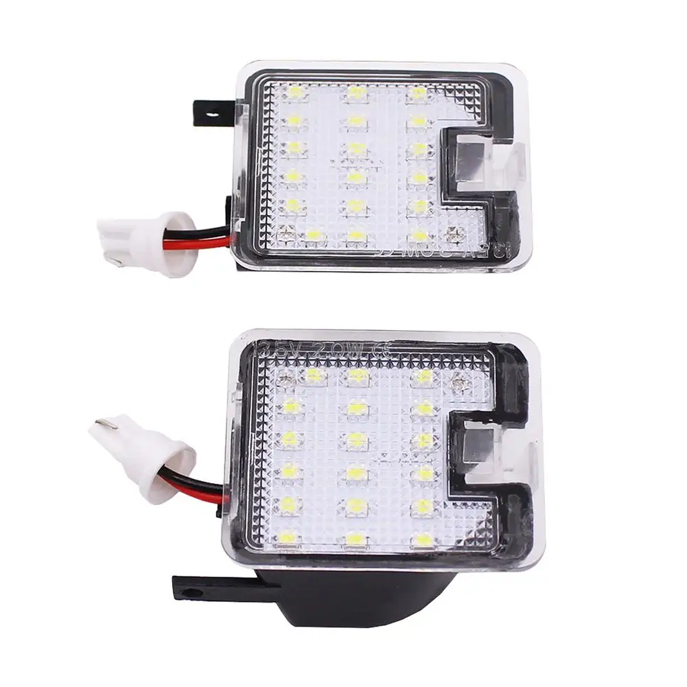 2019 Uiversal 2 X Высокая яркость без ошибок СИД SMD боковое зеркало лужи огни автомобиля