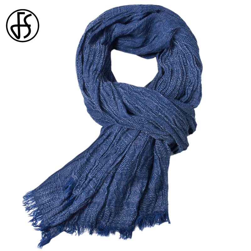 Fs Winter Warm Solid Scarves Blanket Scarf Muffler Men Luxury Brand Designer Wrap Shawl Long Pashmina Echarpe Homme Fantaisie Men S Scarves Aliexpress