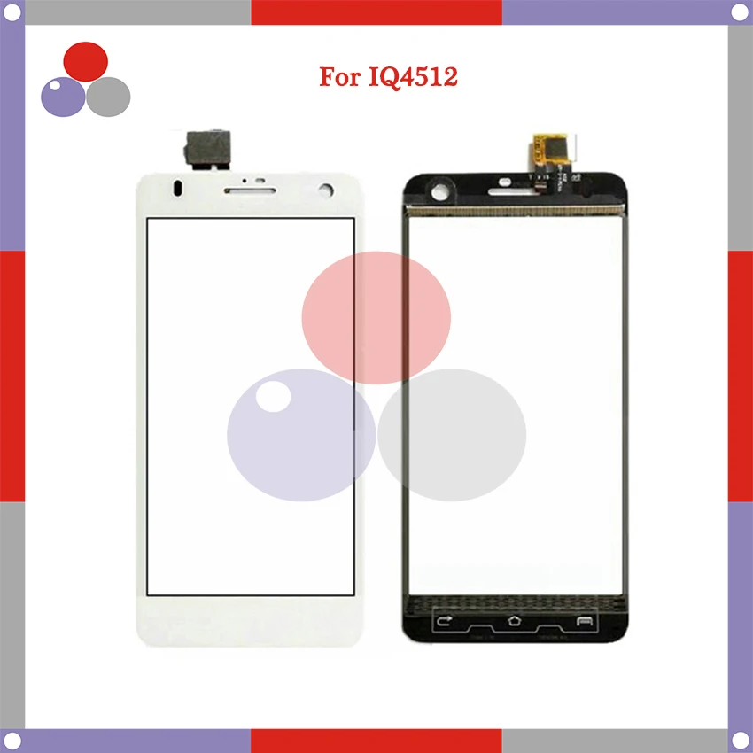 10 шт./лот 5 0 ''для Fly IQ4512 IQ 4512 EVO Chic 4 Quad Touch Screen Panel Sensor дигитайзер Внешний