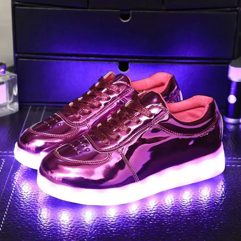 2018 Fashion Girls Light Up Led Luminous Shoes Color 2018 Fashion Girls Light Up Led Luminous Shoes Color